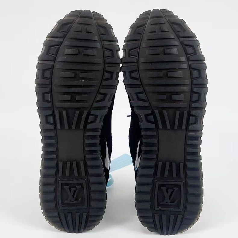 Louis Vuitton Louis Vuitton Black Monogram Sneakers - dmc Size US 5 / EU 37 - 5 Thumbnail