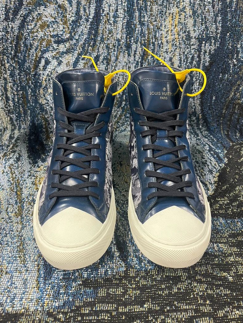 Louis Vuitton Louis Vuitton Tattoo High-Top Sneakers - dmc Size US 6 / EU 39 - 4 Thumbnail