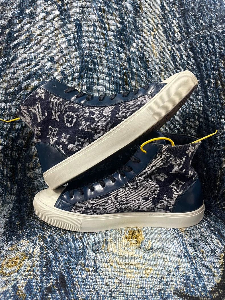 Louis Vuitton Louis Vuitton Tattoo High-Top Sneakers - dmc Size US 6 / EU 39 - 3 Thumbnail