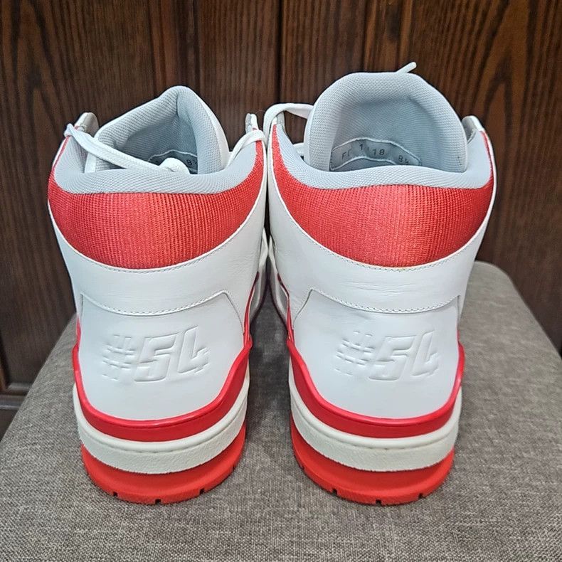 Louis Vuitton Louis Vuitton Trainer High Top Sneakers - dmc Size US 9.5 / EU 42-43 - 3 Thumbnail
