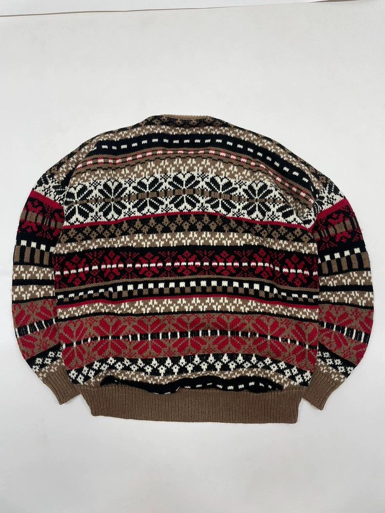 Martine Rose Martine Rose Oversized Ethnic Pattern Sweater - dmc Size US M / EU 48-50 / 2 - 2 Thumbnail