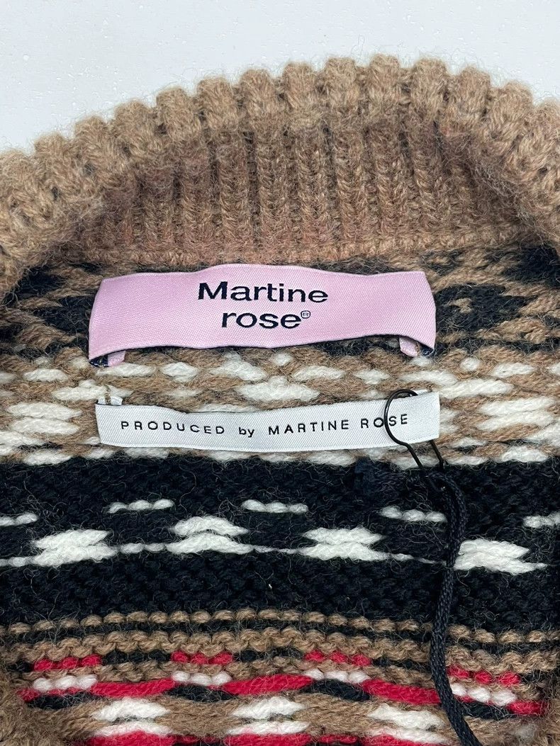 Martine Rose Martine Rose Oversized Ethnic Pattern Sweater - dmc Size US M / EU 48-50 / 2 - 5 Thumbnail