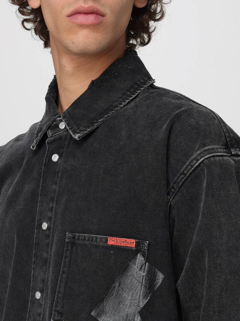 Martine Rose Martine Rose SS24 Distressed Denim Jacket - dmc Size US S / EU 44-46 / 1 - 4 Thumbnail