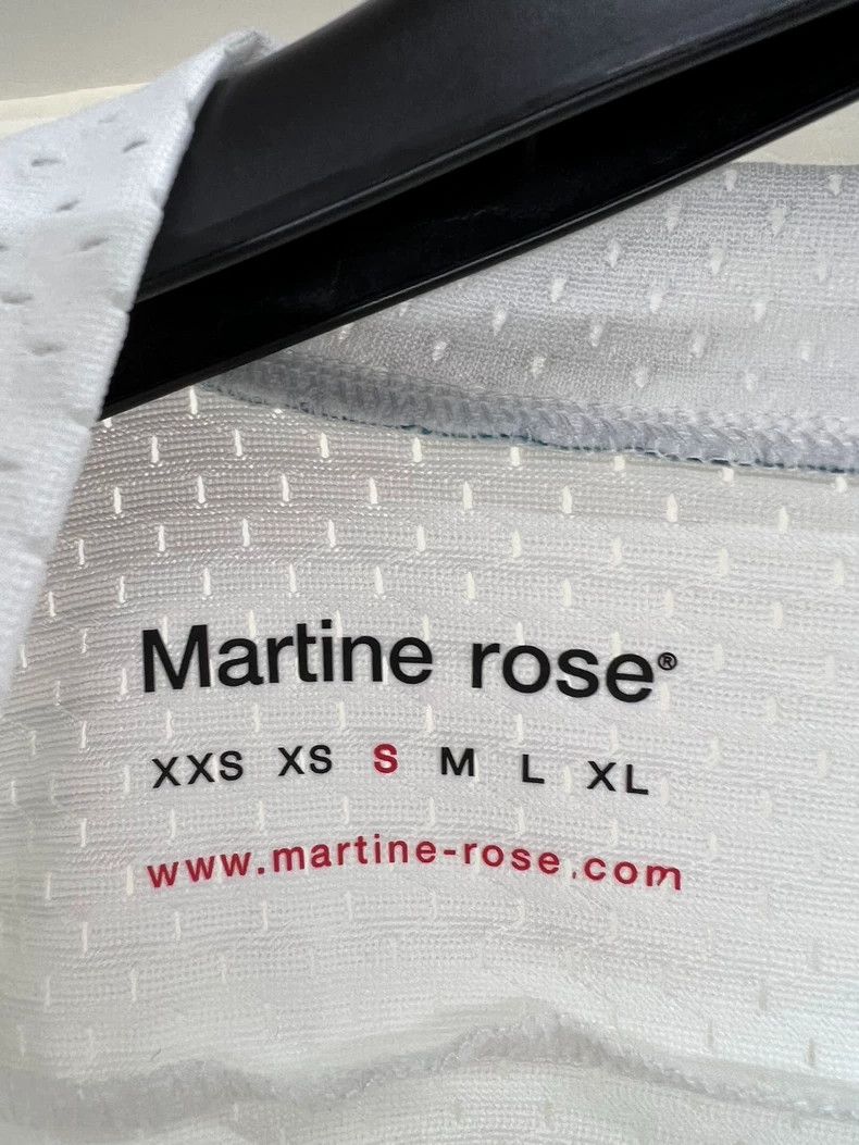 Martine Rose Martine Rose SS25 Loose V-neck Football Jersey - dmc Size US S / EU 44-46 / 1 - 3 Thumbnail