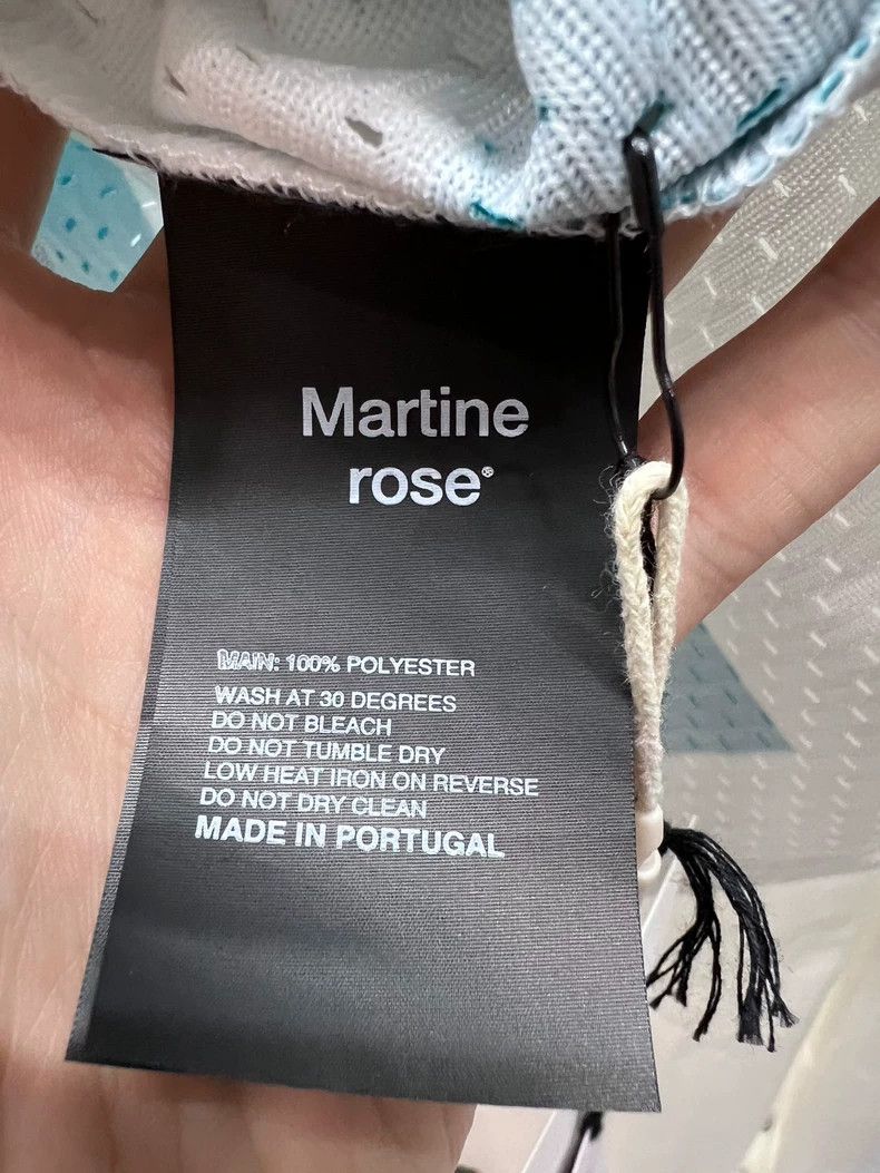 Martine Rose Martine Rose SS25 Loose V-neck Football Jersey - dmc Size US S / EU 44-46 / 1 - 4 Thumbnail