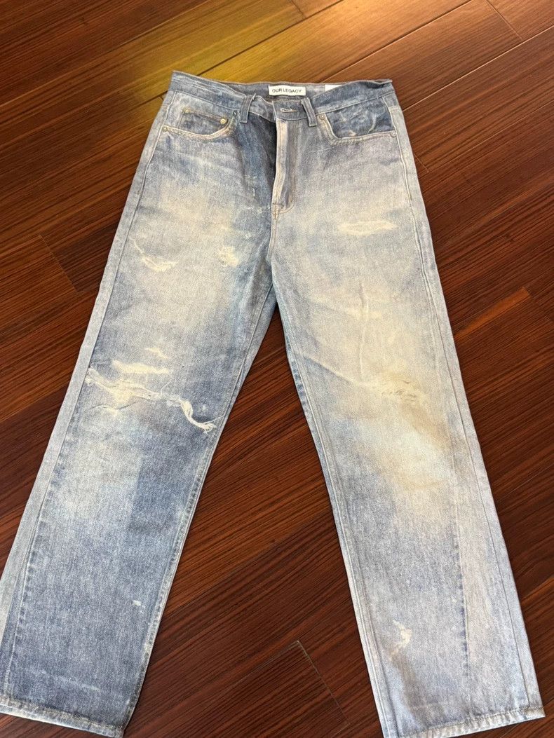 Our Legacy Our Legacy Third Cut Digital Print Jeans - dmc Size US 29 - 3 Thumbnail