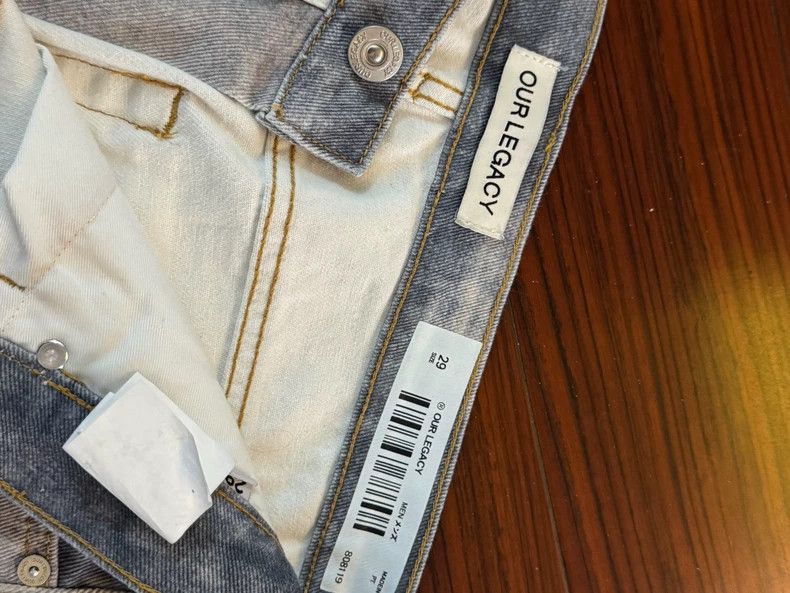 Our Legacy Our Legacy Third Cut Digital Print Jeans - dmc Size US 29 - 4 Thumbnail