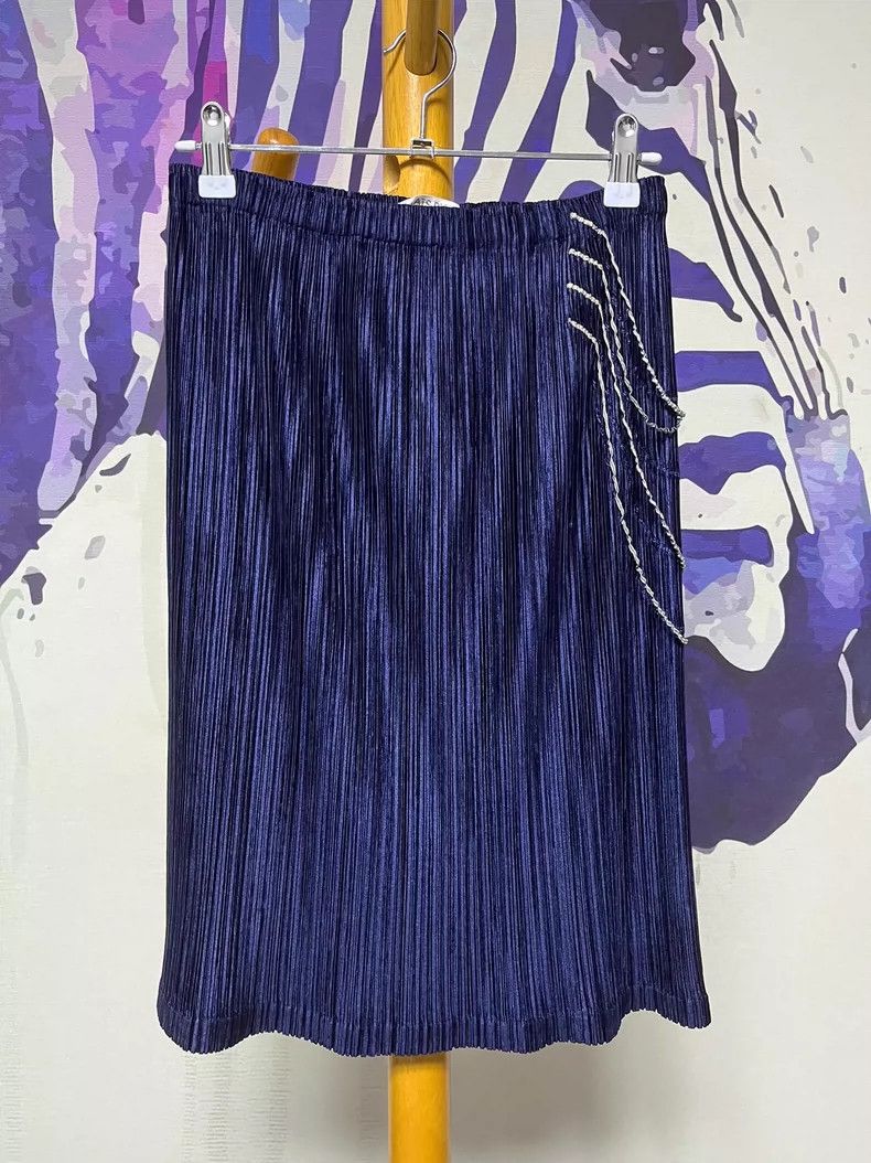 Issey Miyake Issey Miyake Pleated Long-Sleeve Top & Skirt Set - dmc Size US M / EU 48-50 / 2 - 7 Thumbnail
