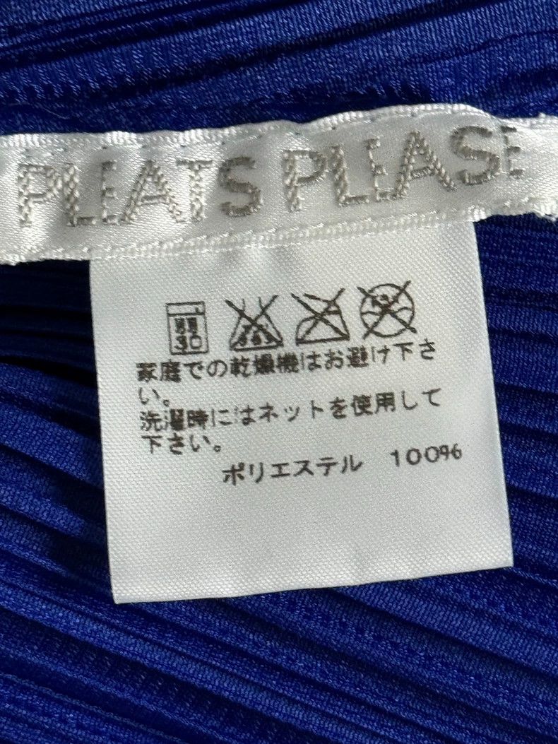 Issey Miyake Issey Miyake Pleated Blue Long Sleeve Top - dmc Size US M / EU 48-50 / 2 - 3 Thumbnail