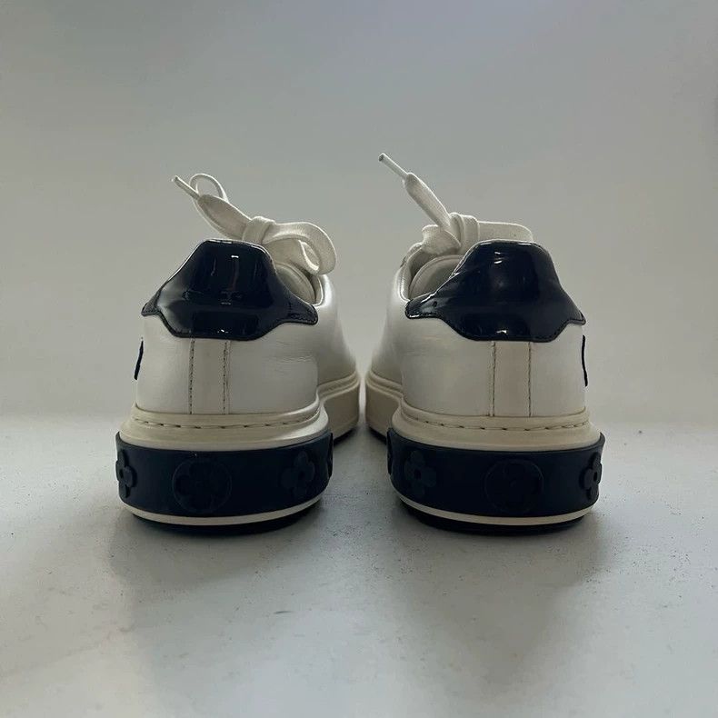 Louis Vuitton Louis Vuitton Time Out White Sneakers - dmc Size US 6.5 / EU 39-40 - 4 Thumbnail