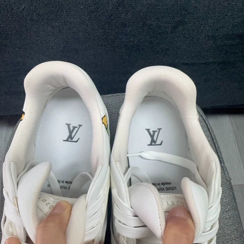 Louis Vuitton Nigo x Louis Vuitton Trainer Low-Top Sneakers - dmc Size US 9.5 / EU 42-43 - 9 Thumbnail