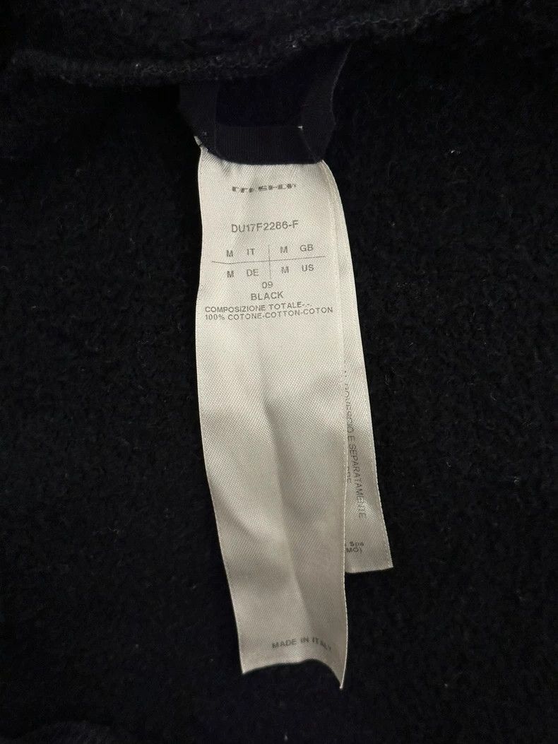 Rick Owens Drkshdw Rick Owens DRKSHDW Black Hooded Jacket - dmc Size US M / EU 48-50 / 2 - 4 Thumbnail