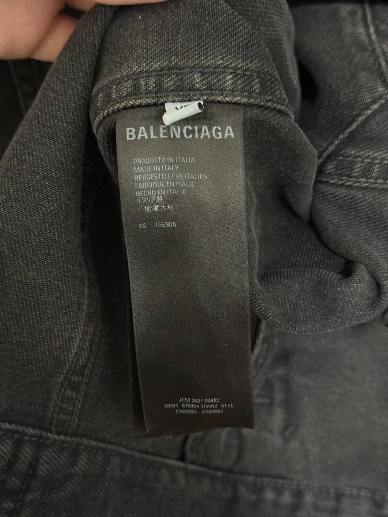 Balenciaga Balenciaga BB Logo Denim Jacket - dmc Size US XS / EU 42 / 0 - 6 Thumbnail
