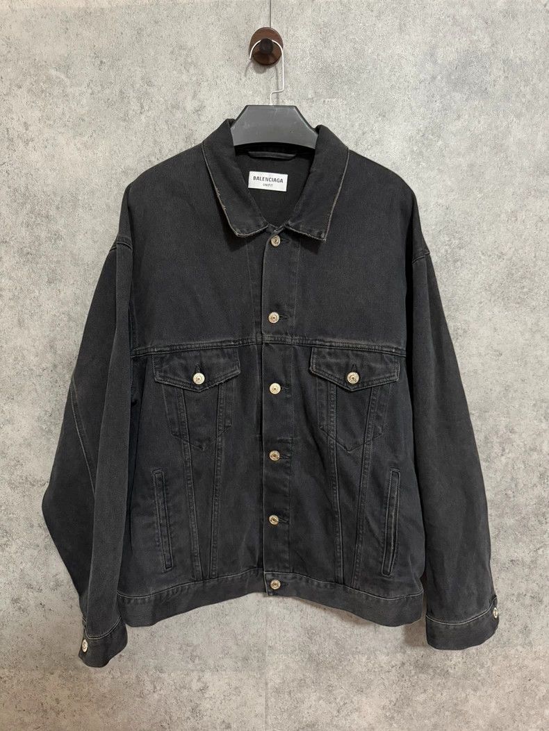 Balenciaga Balenciaga BB Logo Denim Jacket - dmc Size US XS / EU 42 / 0 - 3 Thumbnail
