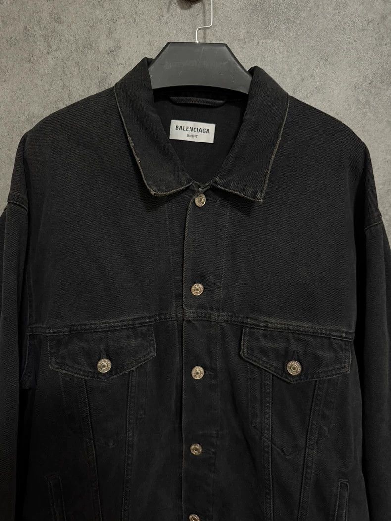 Balenciaga Balenciaga BB Logo Denim Jacket - dmc Size US XS / EU 42 / 0 - 4 Thumbnail