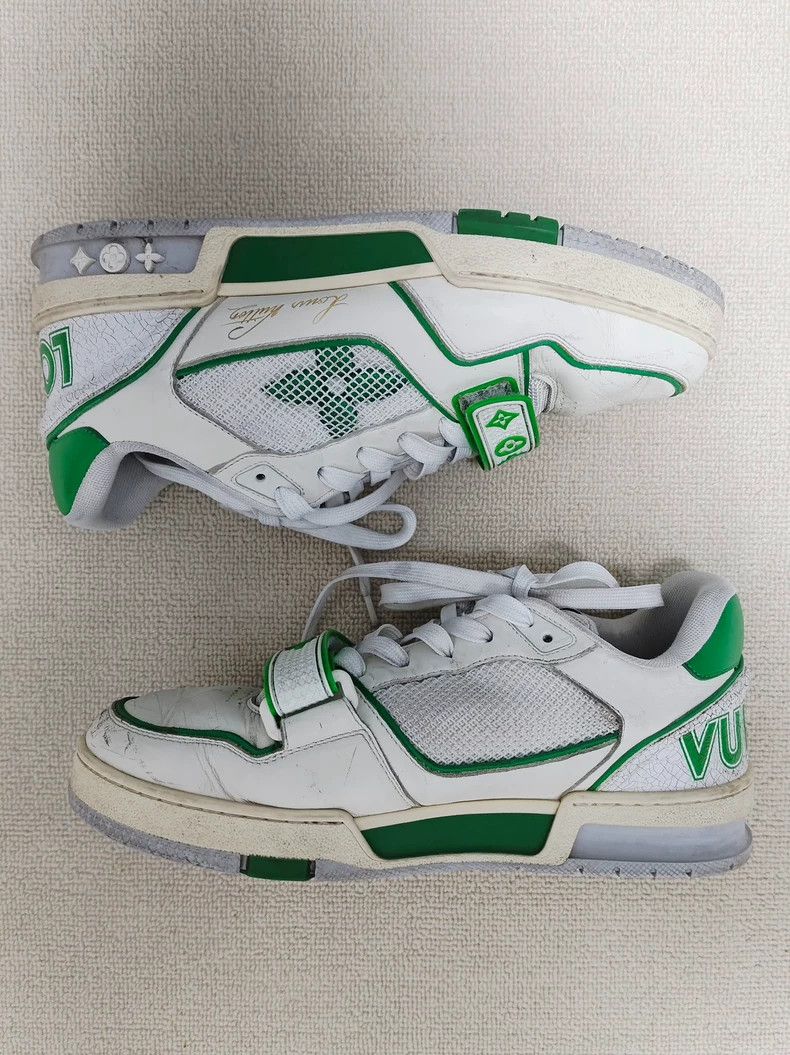 Louis Vuitton Louis Vuitton Trainer Low-Top Sneakers - dmc Size US 5.5 / EU 38 - 6 Thumbnail