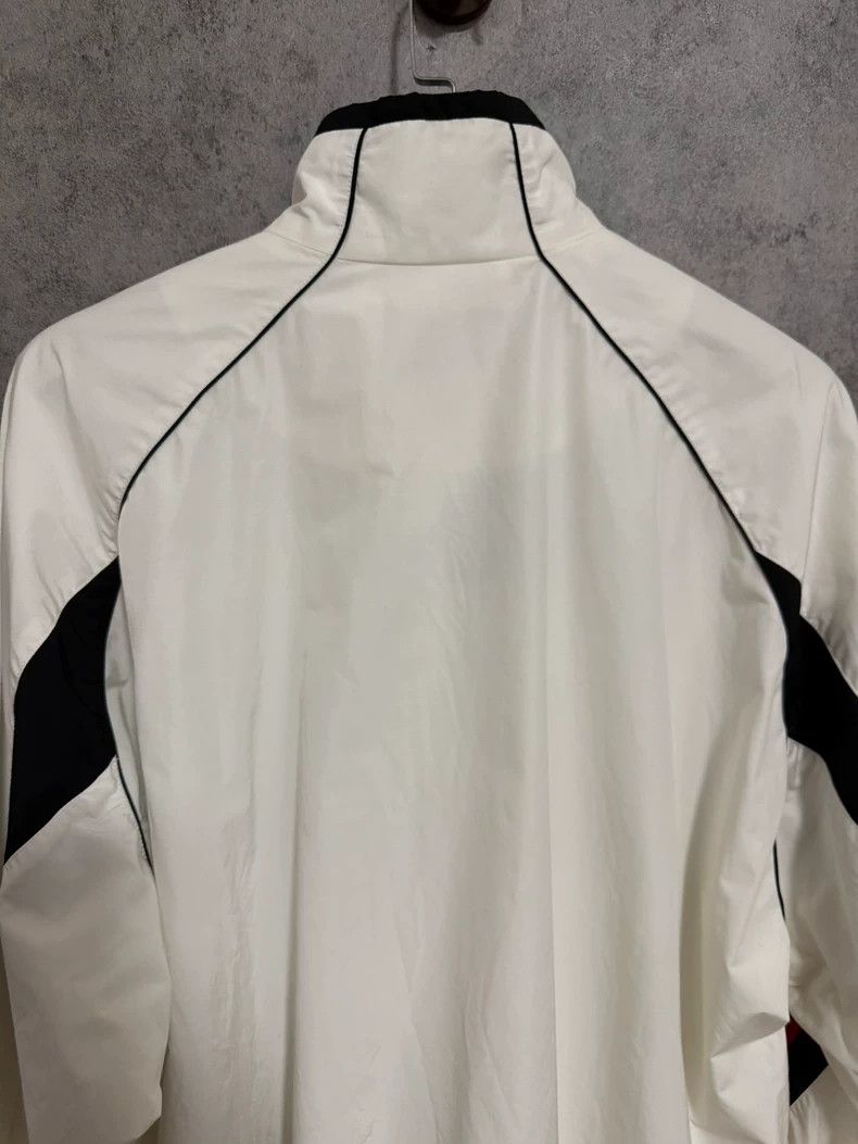 Balenciaga Balenciaga White Logo Zip-Up Jacket - dmc Size US XXS / EU 40 - 8 Thumbnail