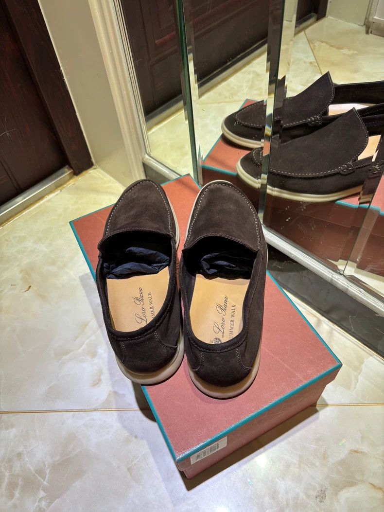 Loro Piana Loro Piana Summerwalk Loafers Brown - dmc Size US 9.5 / EU 42-43 - 2 Thumbnail