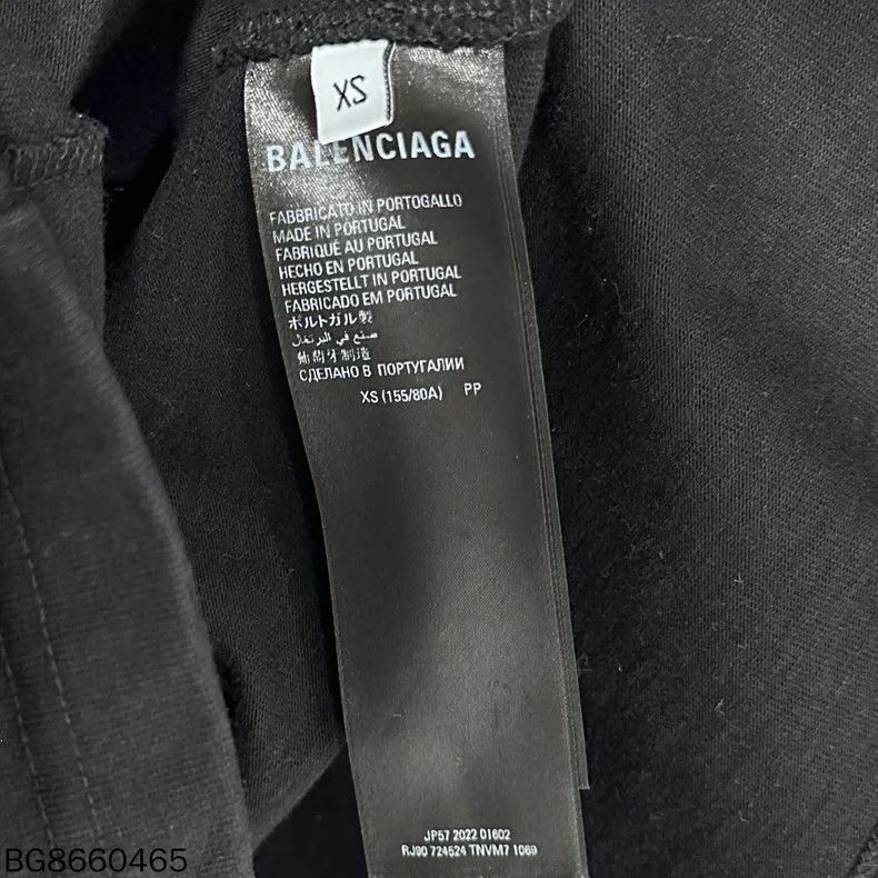 Balenciaga Balenciaga Washed Short Sleeve T-shirt - dmc Size US XS / EU 42 / 0 - 4 Thumbnail