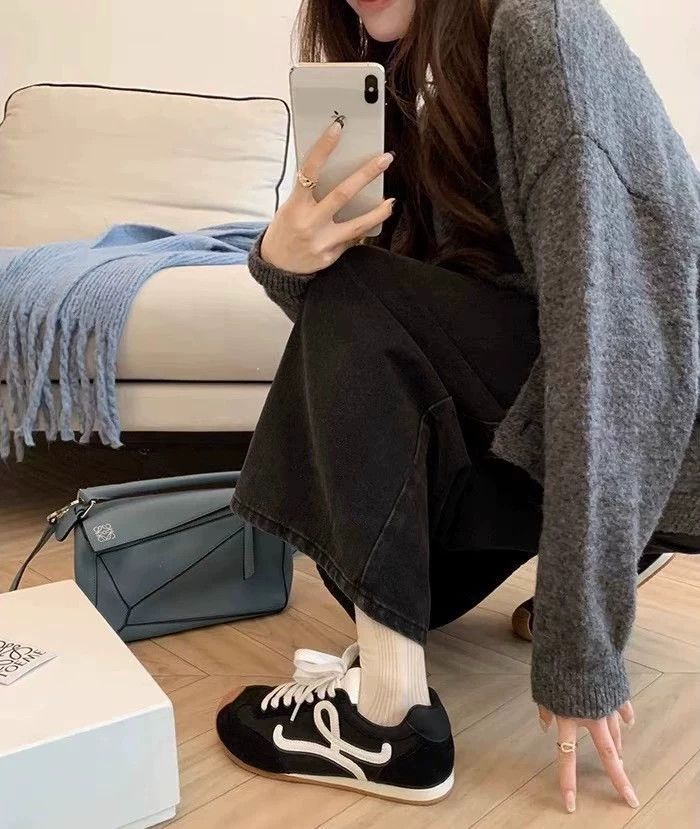 Loewe LOEWE Ballet Sneakers Black - dmc Size US 5.5 / EU 38 - 2 Thumbnail