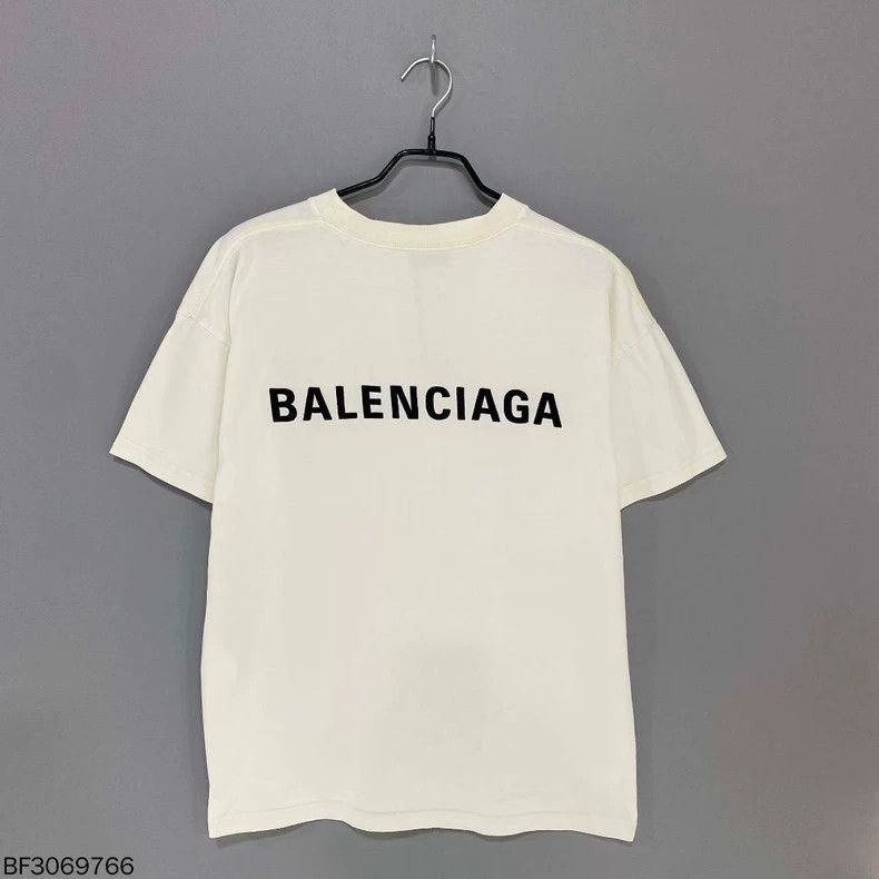 Balenciaga Balenciaga front and back embroidered logo short-sleeve shirt - dmc Size US XS / EU 42 / 0 - 2 Thumbnail