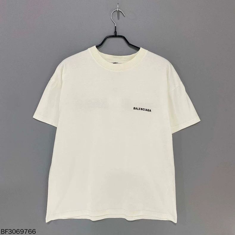 Balenciaga Balenciaga front and back embroidered logo short-sleeve shirt - dmc Size US XS / EU 42 / 0 - 3 Thumbnail