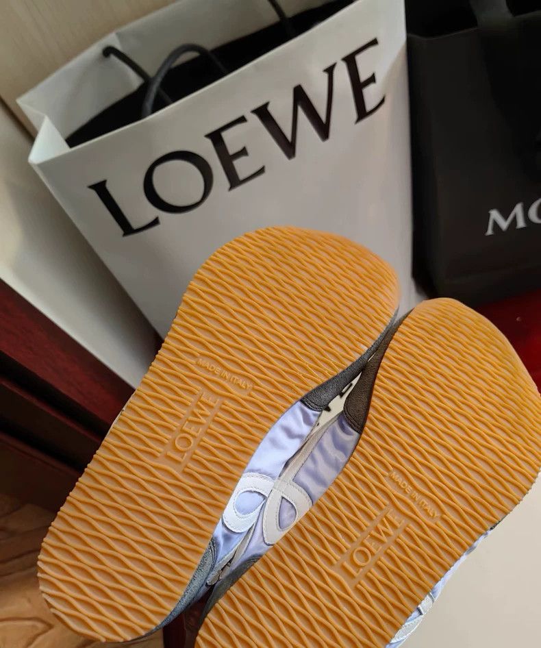 Loewe LOEWE Runner 2.0 Gray Purple Sneakers - dmc Size US 5 / EU 37 - 3 Thumbnail