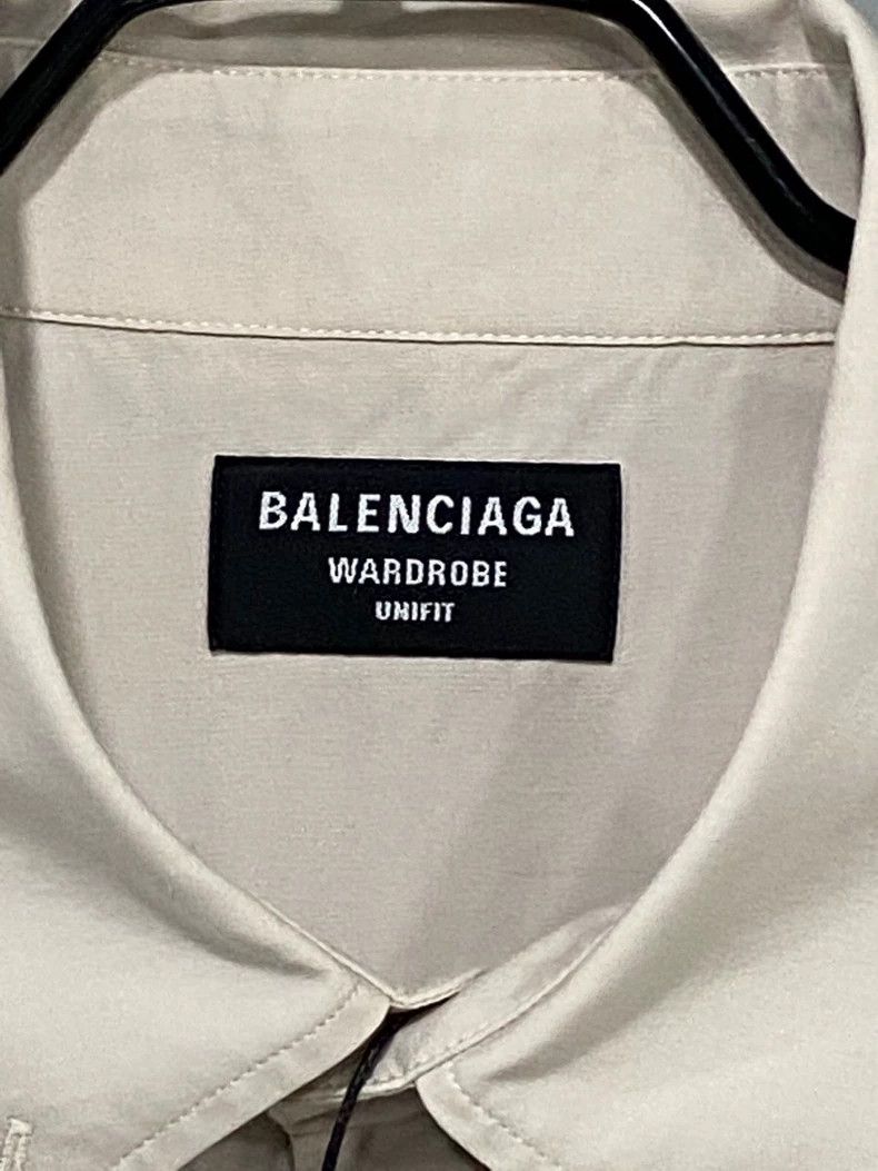 Balenciaga Balenciaga Paris Eco Wave Shirt - dmc Size US S / EU 44-46 / 1 - 5 Thumbnail