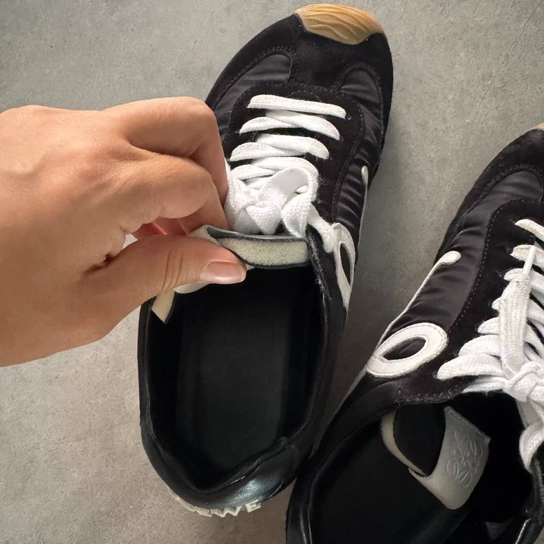 Loewe LOEWE Ballet Sneakers 2.0 Black White - dmc Size US 6.5 / EU 39-40 - 2 Thumbnail