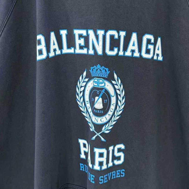 Balenciaga Paris Sleeveless Hoodie - dmc