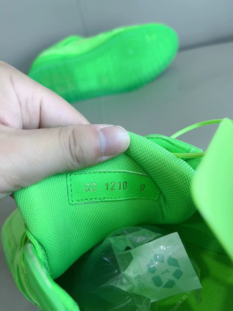 Louis Vuitton Louis Vuitton LV Trainer Green Sneakers - dmc Size US 10.5 / EU 43-44 - 8 Thumbnail