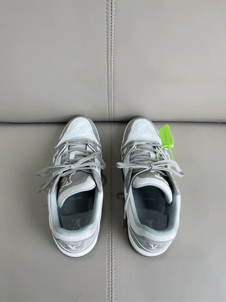 Louis Vuitton Louis Vuitton LV Trainer Sneakers - dmc Size US 10.5 / EU 43-44 - 3 Thumbnail