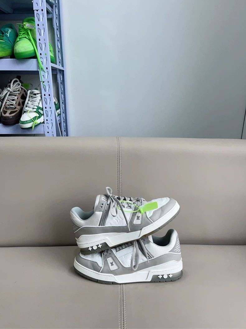 Louis Vuitton Louis Vuitton LV Trainer Sneakers - dmc Size US 10.5 / EU 43-44 - 6 Thumbnail