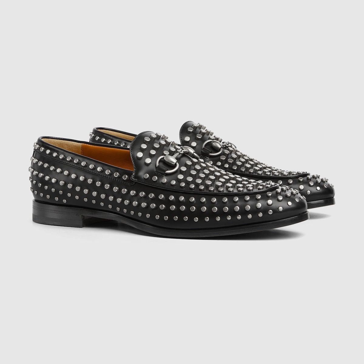 Gucci Gucci Horsebit Studded Leather Loafers SIZE 8 Size ONE SIZE - 2 Thumbnail