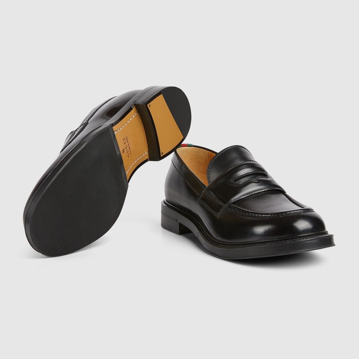 Gucci Gucci Web Detail Loafers SIZE 8 Size ONE SIZE - 4 Thumbnail