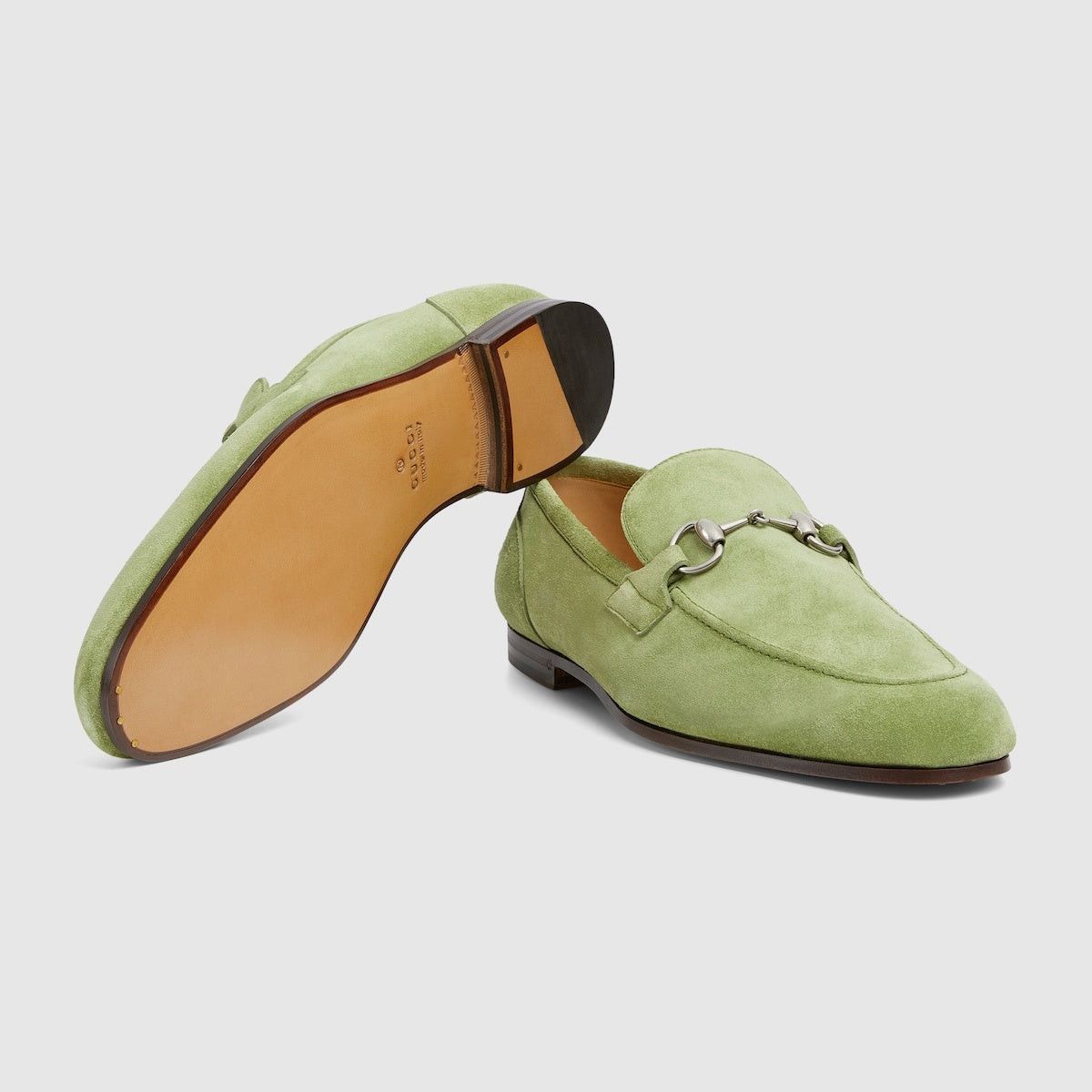 Gucci Gucci Jordaan Suede Loafers SIZE 7 Size ONE SIZE - 4 Thumbnail