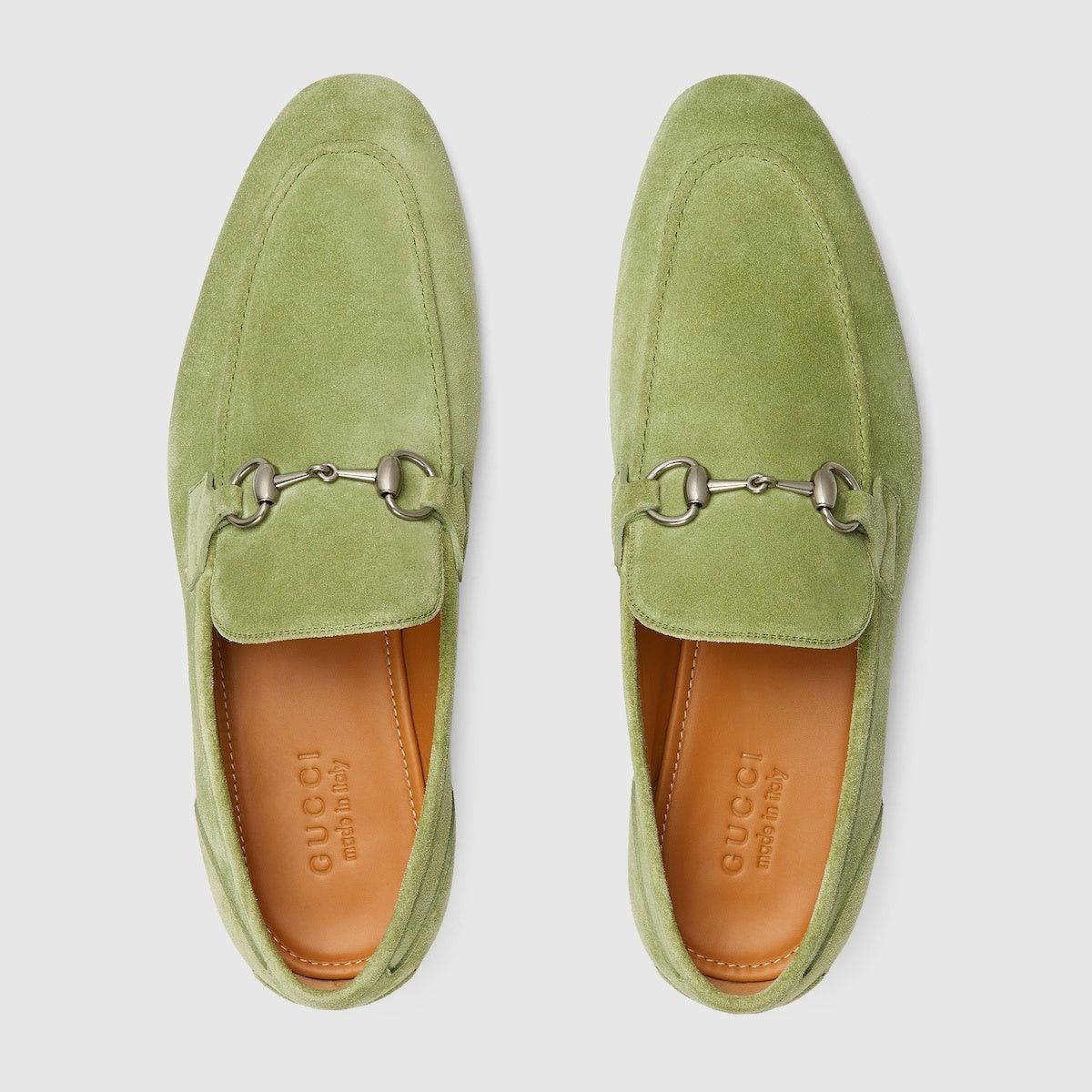 Gucci Gucci Jordaan Suede Loafers SIZE 9 Size ONE SIZE - 3 Thumbnail