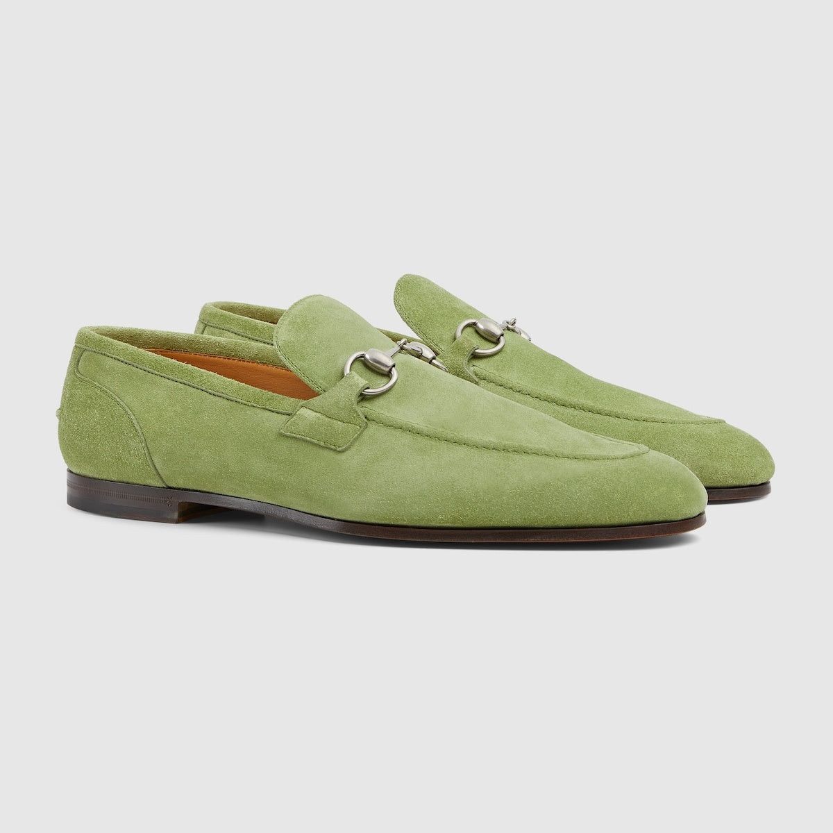 Gucci Gucci Jordaan Suede Loafers SIZE 8.5 Size ONE SIZE - 2 Thumbnail