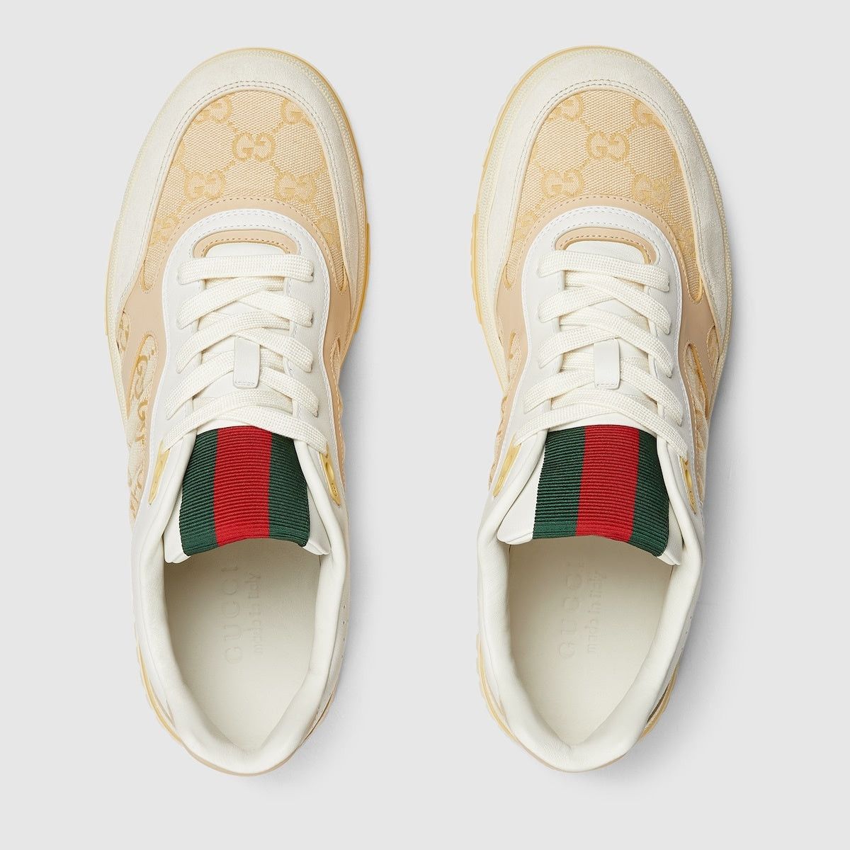 Gucci Gucci Re-Web GG Sneakers SIZE 7.5 Size ONE SIZE - 3 Thumbnail