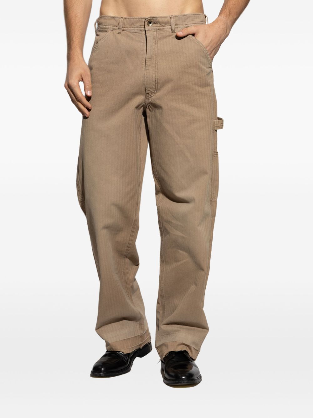 Maison Margiela COTTON TROUSERS Size US 32 / EU 48 - 3 Thumbnail
