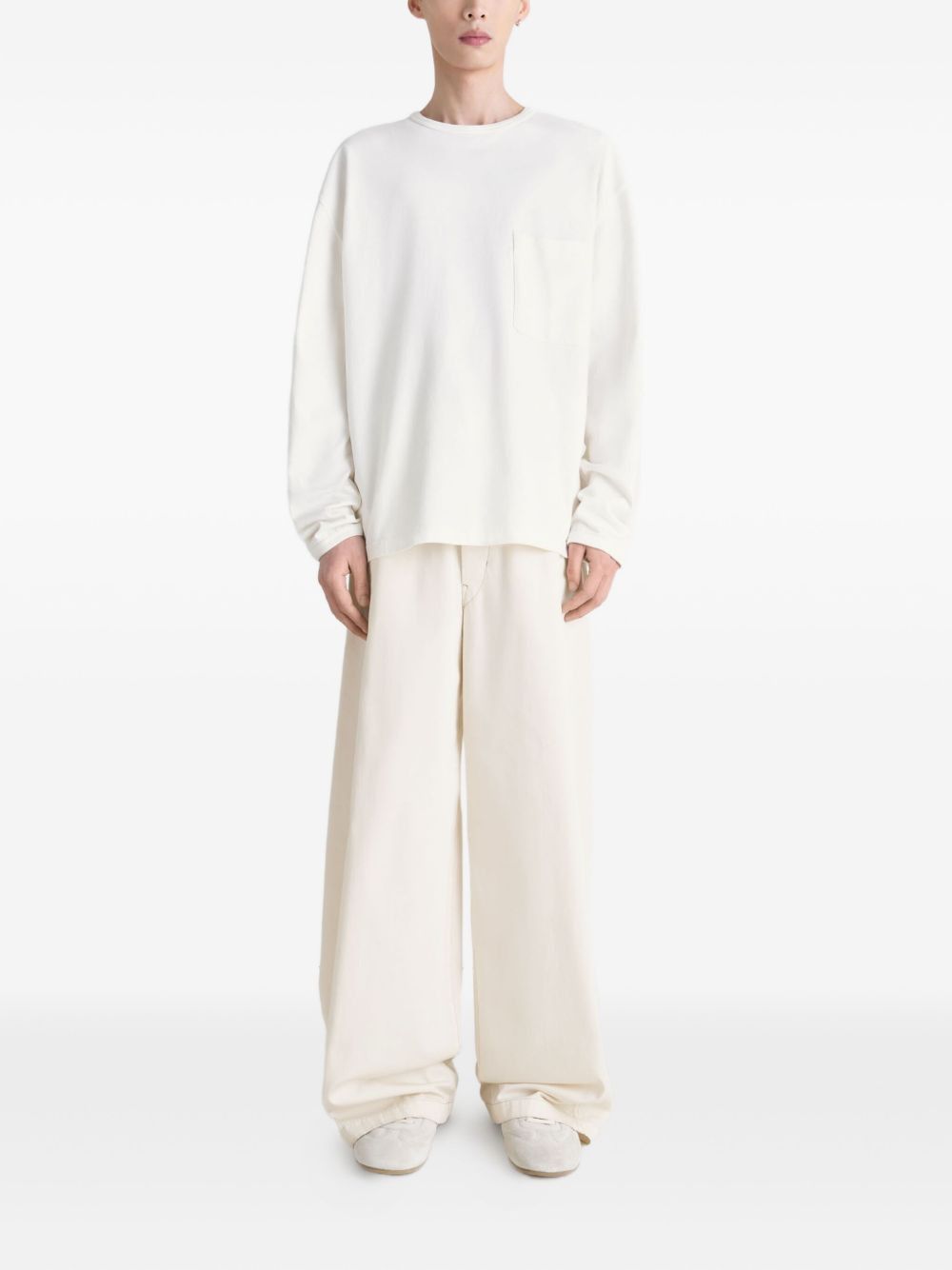 Lemaire COTTON T-SHIRT Size US L / EU 52-54 / 3 - 5 Thumbnail