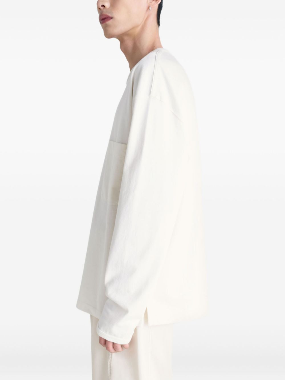 Lemaire COTTON T-SHIRT Size US M / EU 48-50 / 2 - 3 Thumbnail