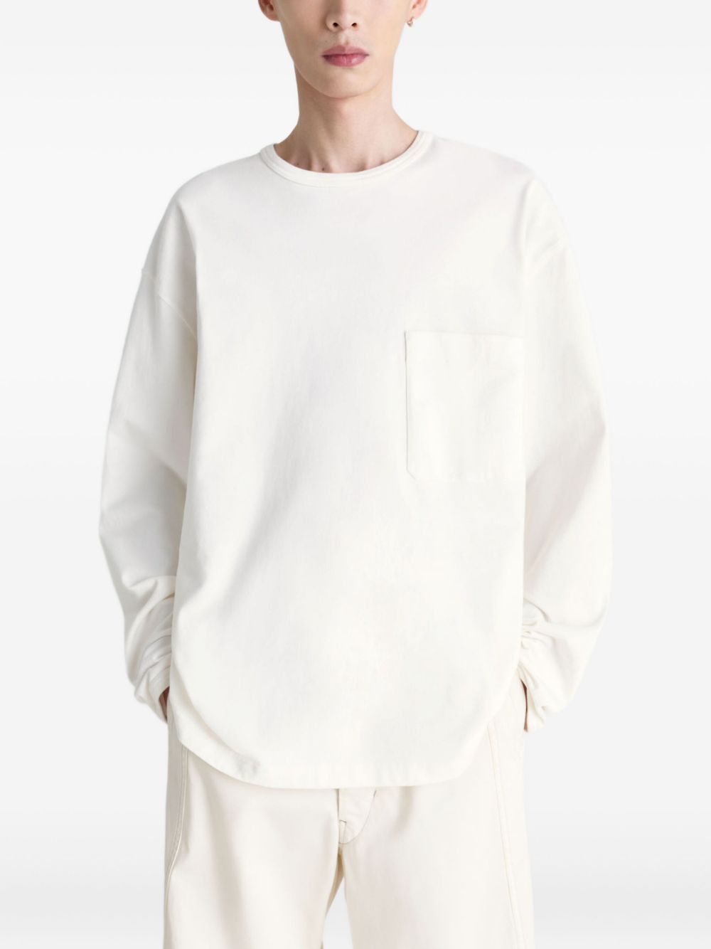Lemaire COTTON T-SHIRT Size US S / EU 44-46 / 1 - 4 Thumbnail