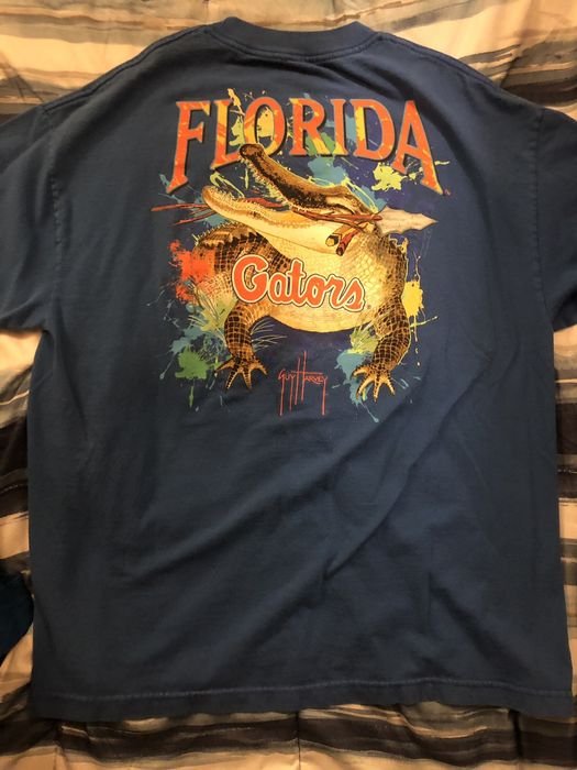 Thrifted Florida Gators Guy Harvey Tee Blue Thrifted 