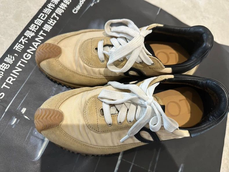 Loewe LOEWE Beige Sneakers - dmc Size US 6.5 / EU 39-40 - 9 Thumbnail