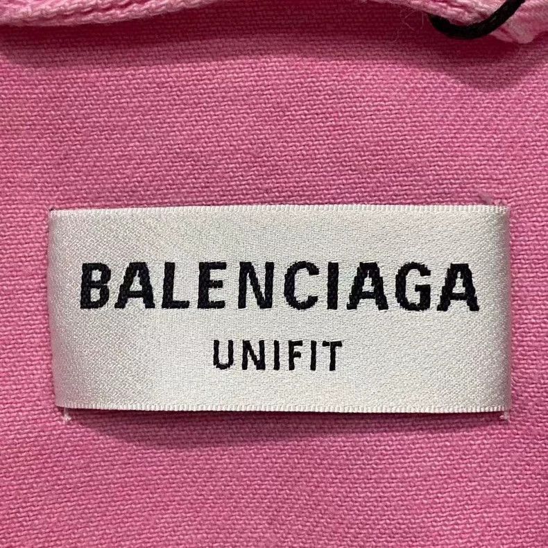 Balenciaga Balenciaga Pink Washed Denim Jacket - dmc Size US M / EU 48-50 / 2 - 5 Thumbnail