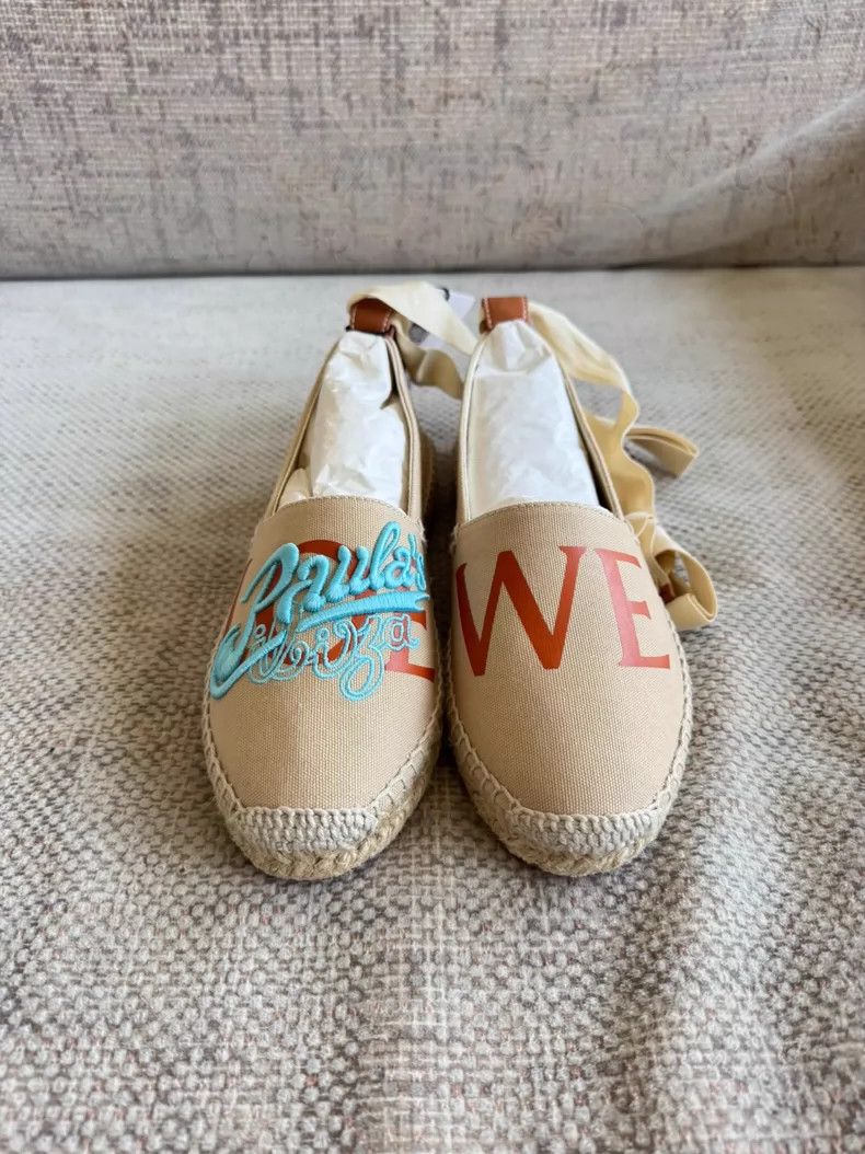 Loewe Loewe Beige Espadrilles Fisherman Shoes - dmc Size US 5 / EU 37 - 2 Thumbnail