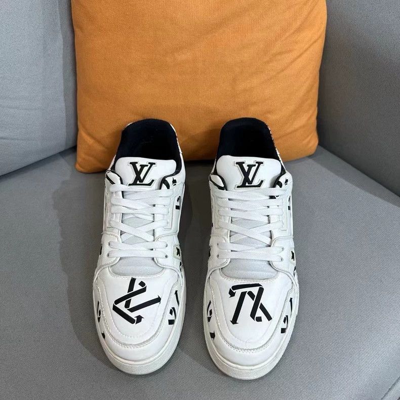 Louis Vuitton Louis Vuitton LV Trainer Sneakers - dmc Size US 8 / EU 41 - 2 Thumbnail