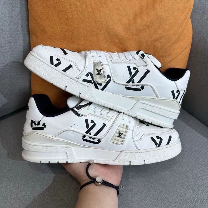 Louis Vuitton Louis Vuitton LV Trainer Sneakers - dmc Size US 8 / EU 41 - 5 Thumbnail