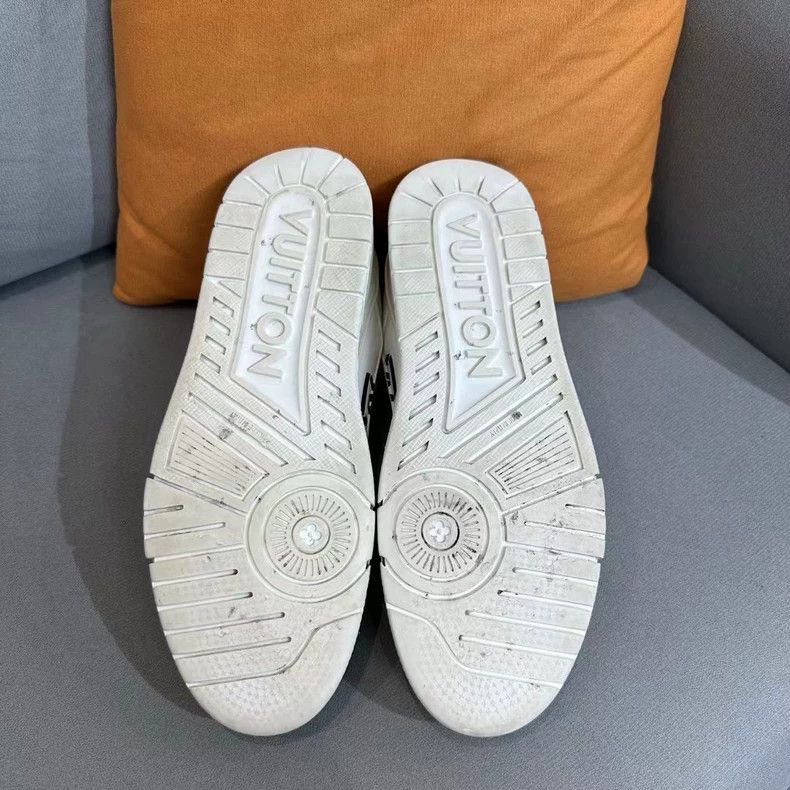 Louis Vuitton Louis Vuitton LV Trainer Sneakers - dmc Size US 8 / EU 41 - 4 Thumbnail
